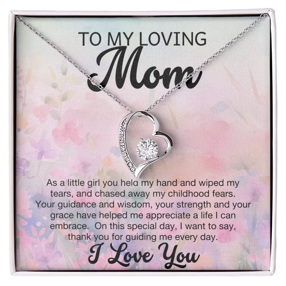 Mom, Thank You for Guiding Me - Forever Love Necklace