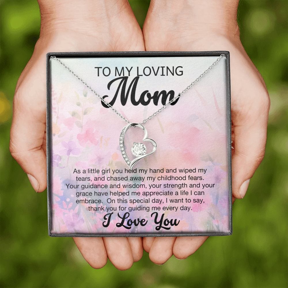 Mom, Thank You for Guiding Me - Forever Love Necklace