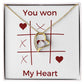 You Won My Heart - Forever Love Necklace