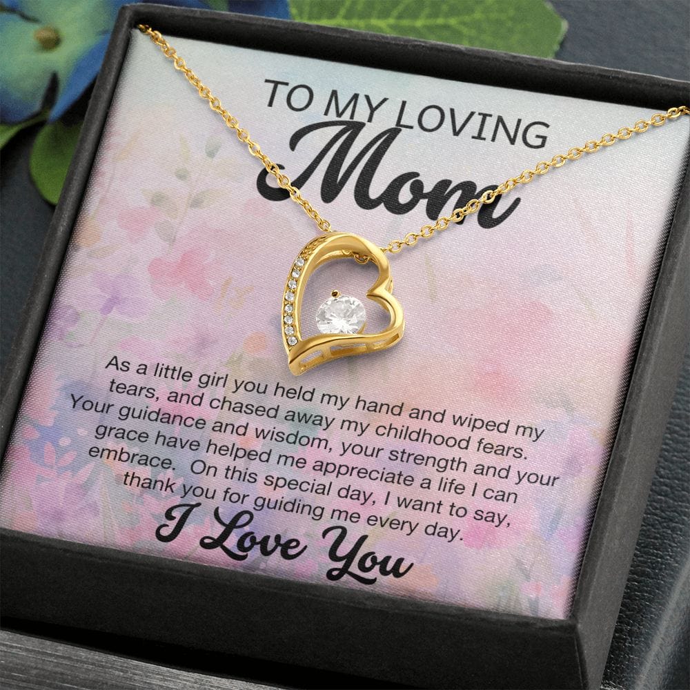 Mom, Thank You for Guiding Me - Forever Love Necklace